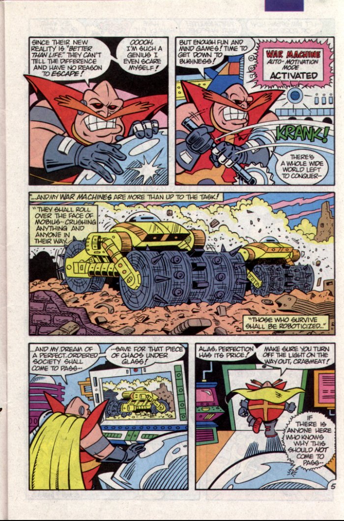 Sonic - Archie Adventure Series November 1994 Page 5
